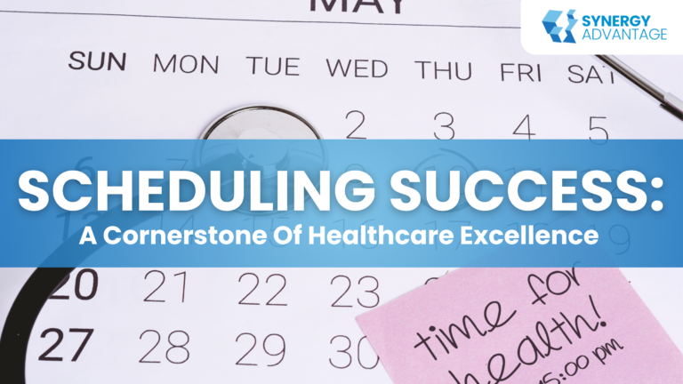 Effective scheduling is a necessity for healthcare.