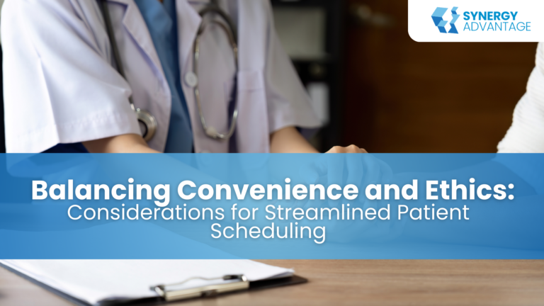 Balancing Convenience and Ethics: Considerations for Streamlined Patient Scheduling