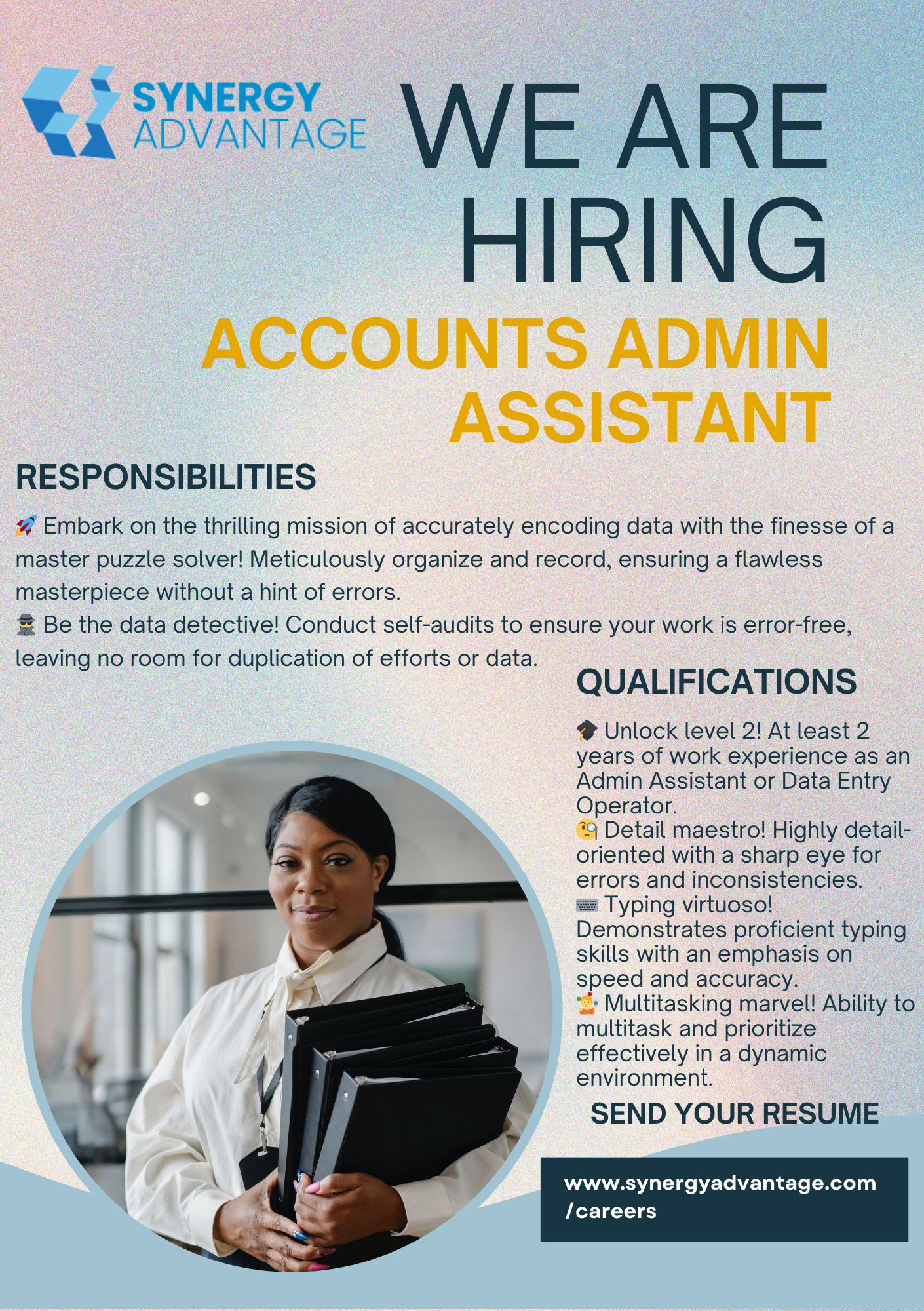 Accounts Admin Assistant
